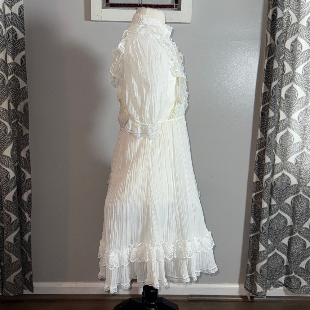 Vintage Gunne Sax Youth Girls Dress SZ 8 - Picture 6 of 11